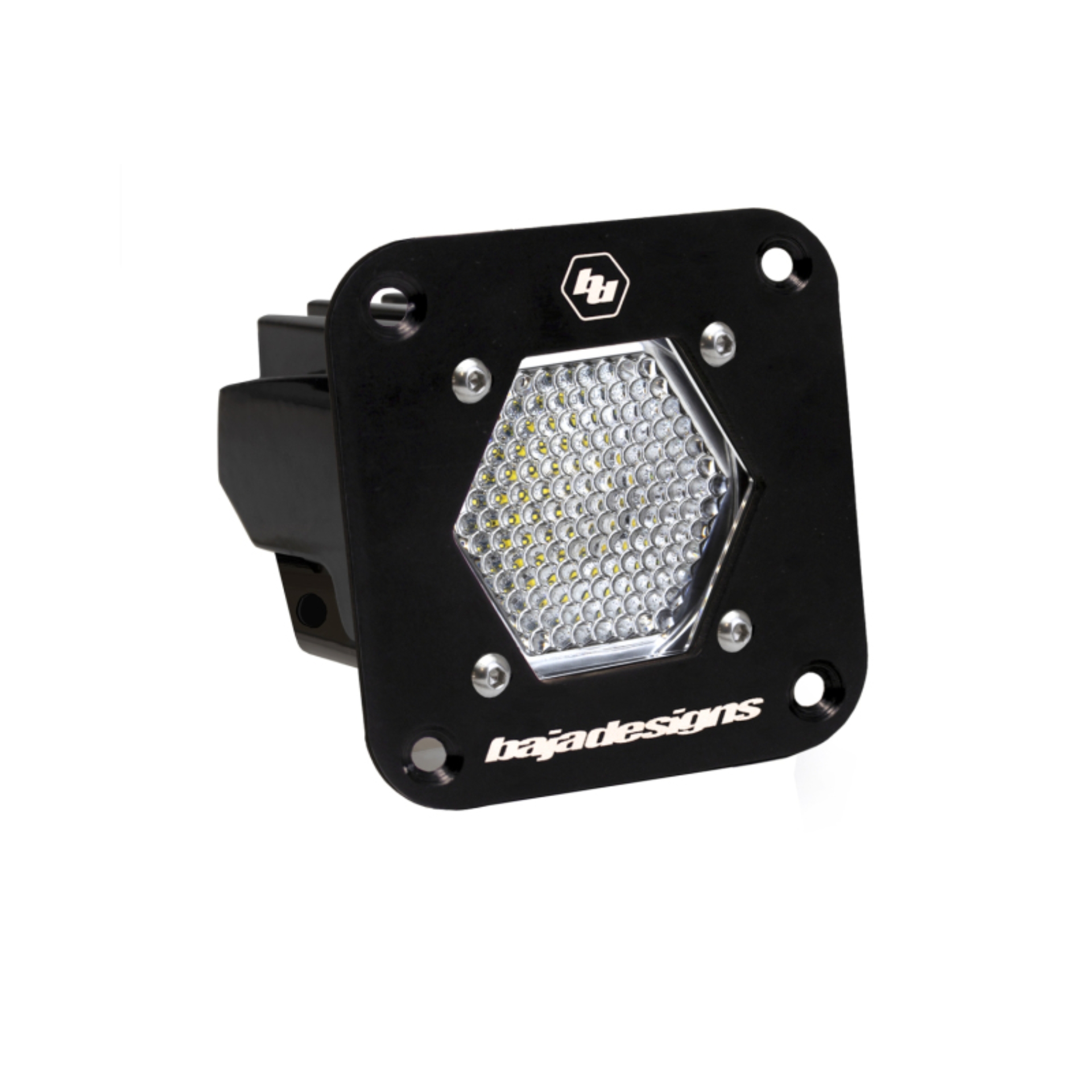 Picture of Baja Designs LED Light Pod Flush Mount Clear S1 Work/Scene Pattern