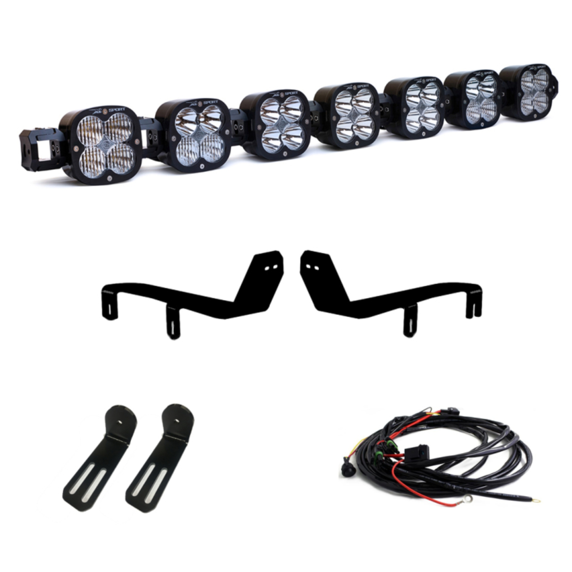 Picture of Baja Designs 17-19 7 XL Linkable LED Light Kit For Ford Super Duty