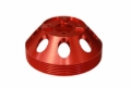 Picture of Torque Solution Lightweight Water Pump Pulley (Red): Hyundai Genesis Coupe 3.8 2010+