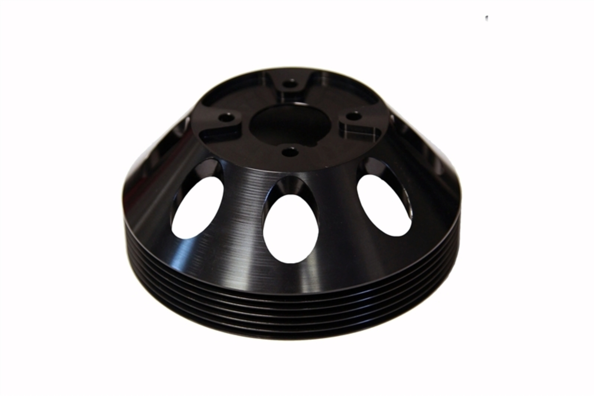 Picture of Torque Solution Lightweight Water Pump Pulley (Black): Hyundai Genesis Coupe 3.8 2010+