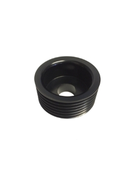 Picture of Torque Solution Lightweight Alternator Pulley (Black): Hyundai Genesis Coupe 3.8 2010+