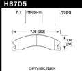 Picture of Hawk Performance HAWK Super Duty Brake Pad Sets Rear - HB705P.776