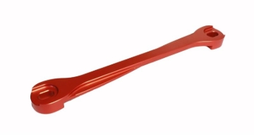 Picture of Torque Solution Billet Battery Tie Down: Subaru WRX/STi/Legacy/Forester/Outback Red