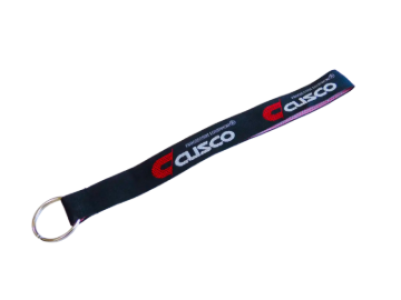 Picture of Cusco Keychain with Ring - Black Strap with Cusco Logo