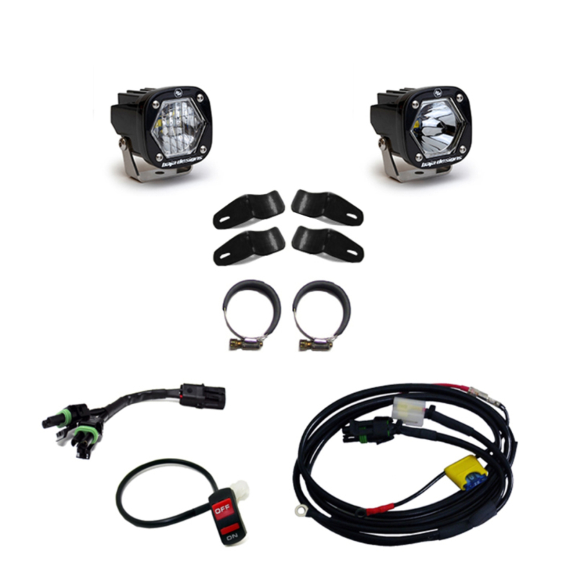 Picture of Baja Designs S1 Universal Moto Kit Driving/Combo Baja Desgins