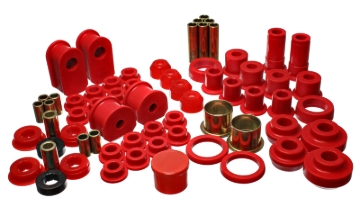 Picture of Energy Suspension 91-94 Ford Explorer 4WD Red Hyper-flex Master Bushing Set