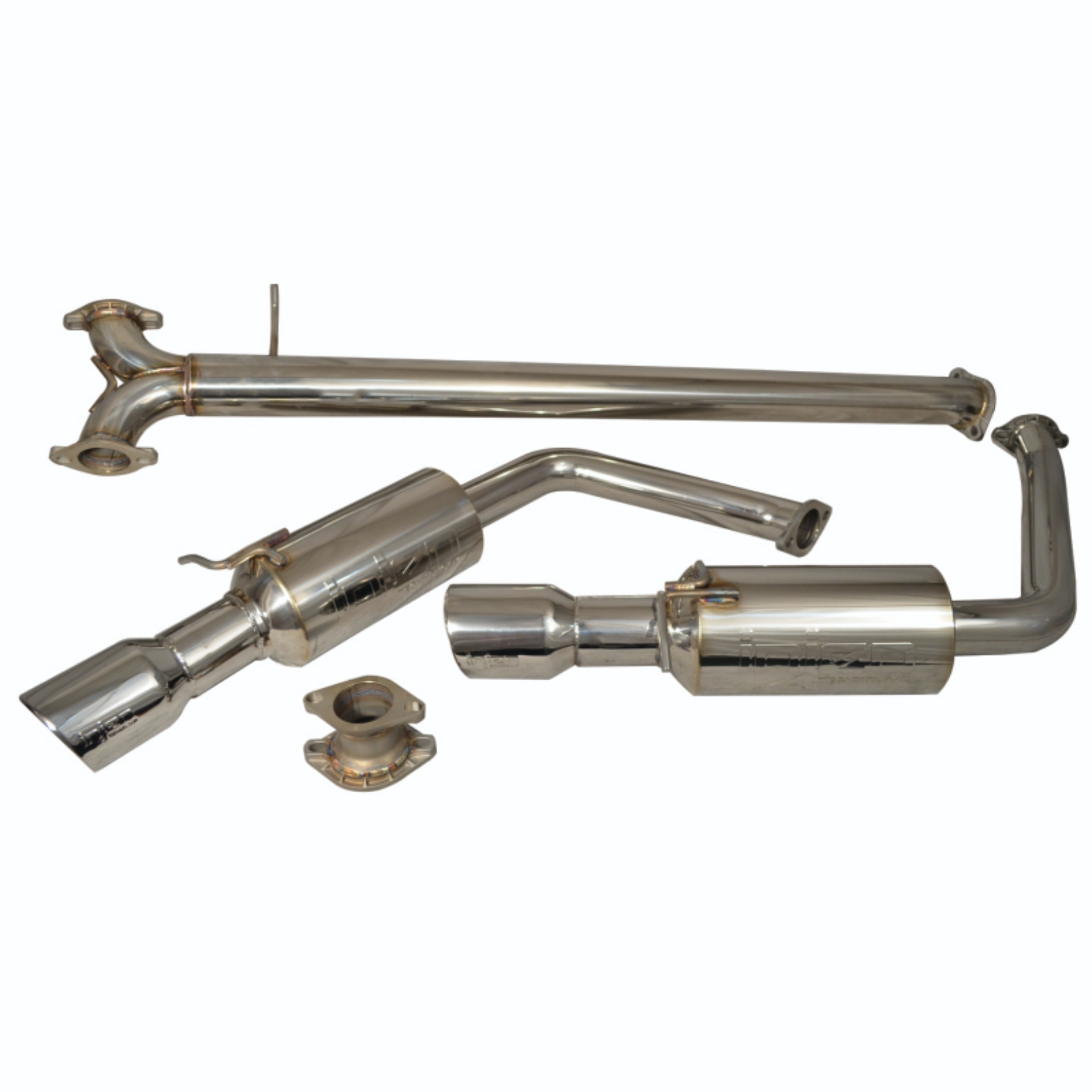 Picture of Injen 2011-14 Hyundai Sonata/Kia Optima 2.0L - 3inch Cat Back w/ Dual 60mm Mufflers