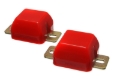 Picture of Energy Suspension 05-13 Toyota Tacoma 2WD(Prerunner)/4WD Red Rear Bumper Stop Set