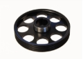 Picture of Torque Solution Lightweight Crank Pulley (Black): Hyundai Genesis Coupe 3.8 2010+