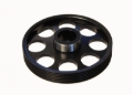 Picture of Torque Solution Lightweight Crank Pulley (Black): Hyundai Genesis Coupe 3.8 2010+