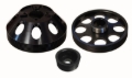 Picture of Torque Solution Lightweight WP/Crank/Alt Pulley Combo (Black): Hyundai Genesis Coupe 3.8 2010+