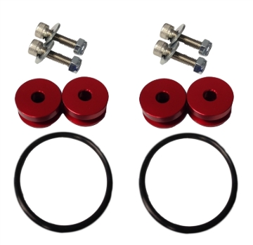 Picture of Torque Solution Billet Bumper Quick Release Kit (Red): Universal