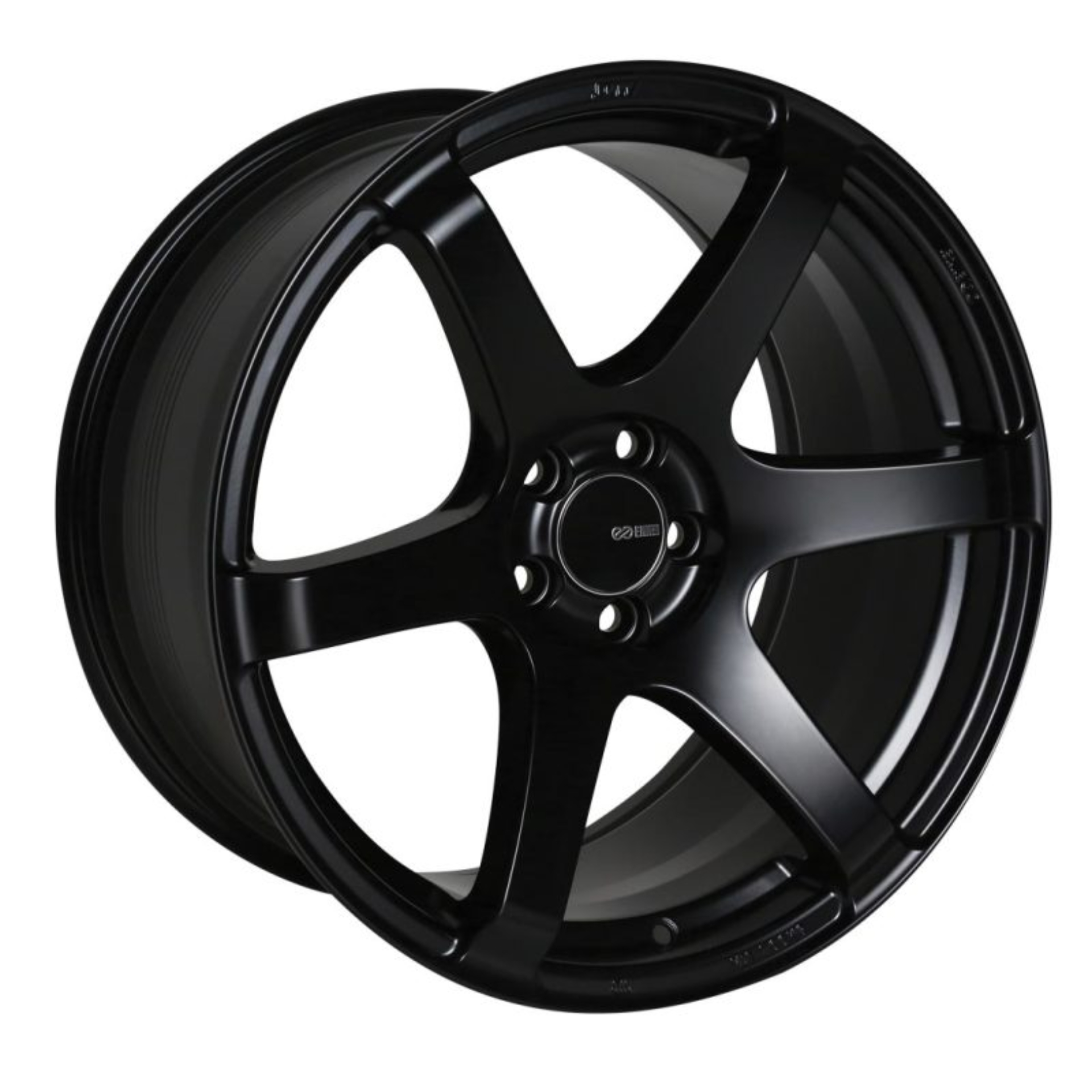 Picture of Enkei T6S 18x8 35mm Offset 5x112 Bolt Pattern 72.6 Bore Matte Black Wheel