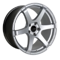 Picture of Enkei T6S 18x8 45mm Offset 5x114.3 Bolt Pattern 72.6 Bore Matte Silver Wheel