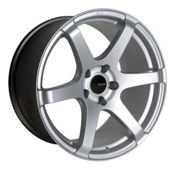 Picture of Enkei T6S 18x9.5 35mm Offset 5x112 Bolt Pattern 72.6 Bore Matte Silver Wheel