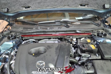 Picture of Tanabe Sustec Front Strut Tower Bar 14 Mazda 3 (3dr & 5dr) / Mazda 6
