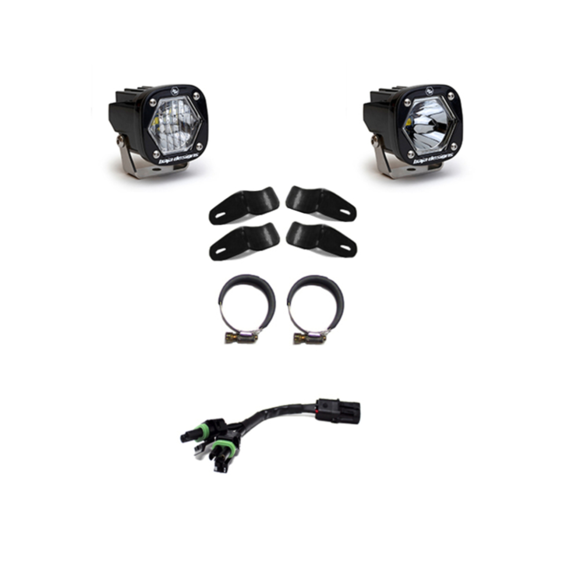 Picture of Baja Designs S1 Universal Moto Kit Driving/Combo w/EFI