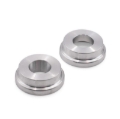 Picture of BLOX 2-Piece Billet Aluminum Solid Shifter Bushing B-Series Transmissions - Silver