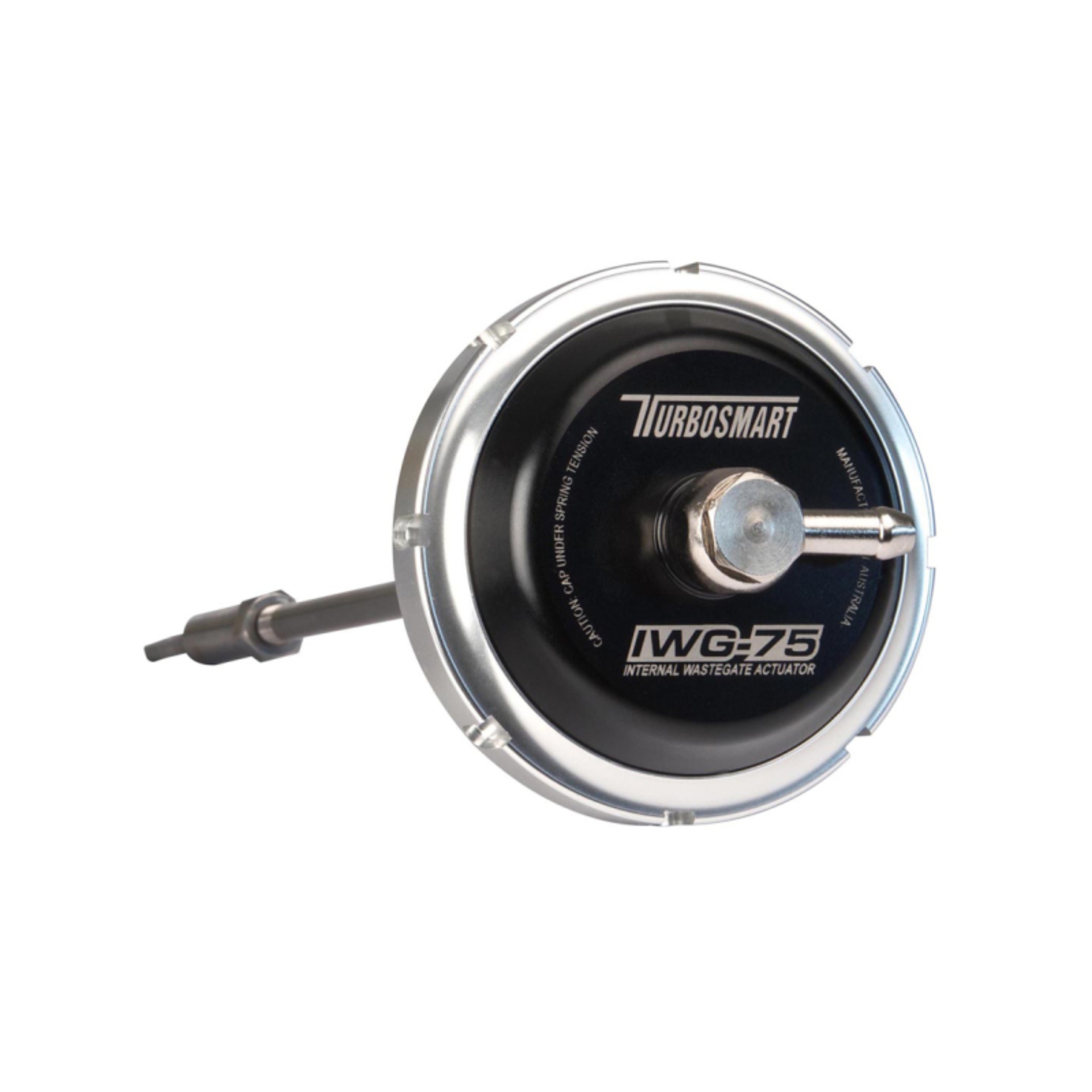 Picture of Turbosmart IWG75 Ford Powerstroke 7.3L 21 PSI Black Internal Wastegate Actuator