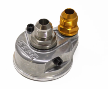 Picture of GReddy Oil Cooler Block Type-F Assembly 3/4x16 AN10