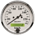 Picture of Autometer 3 1/8in 0-190km/h Old Tyme Elec. Programmable Speedometer