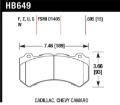 Picture of Hawk Performance HAWK DTC-60 Brake Pad Sets - HB649G.605