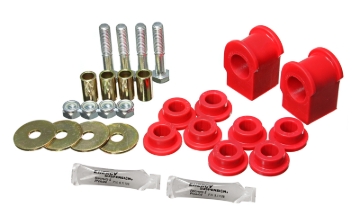 Picture of Energy Suspension 2005-07 Ford F-250/F-350 SD 2/4WD Rear Sway Bar Bushing Set - 1-1/8inch - Red