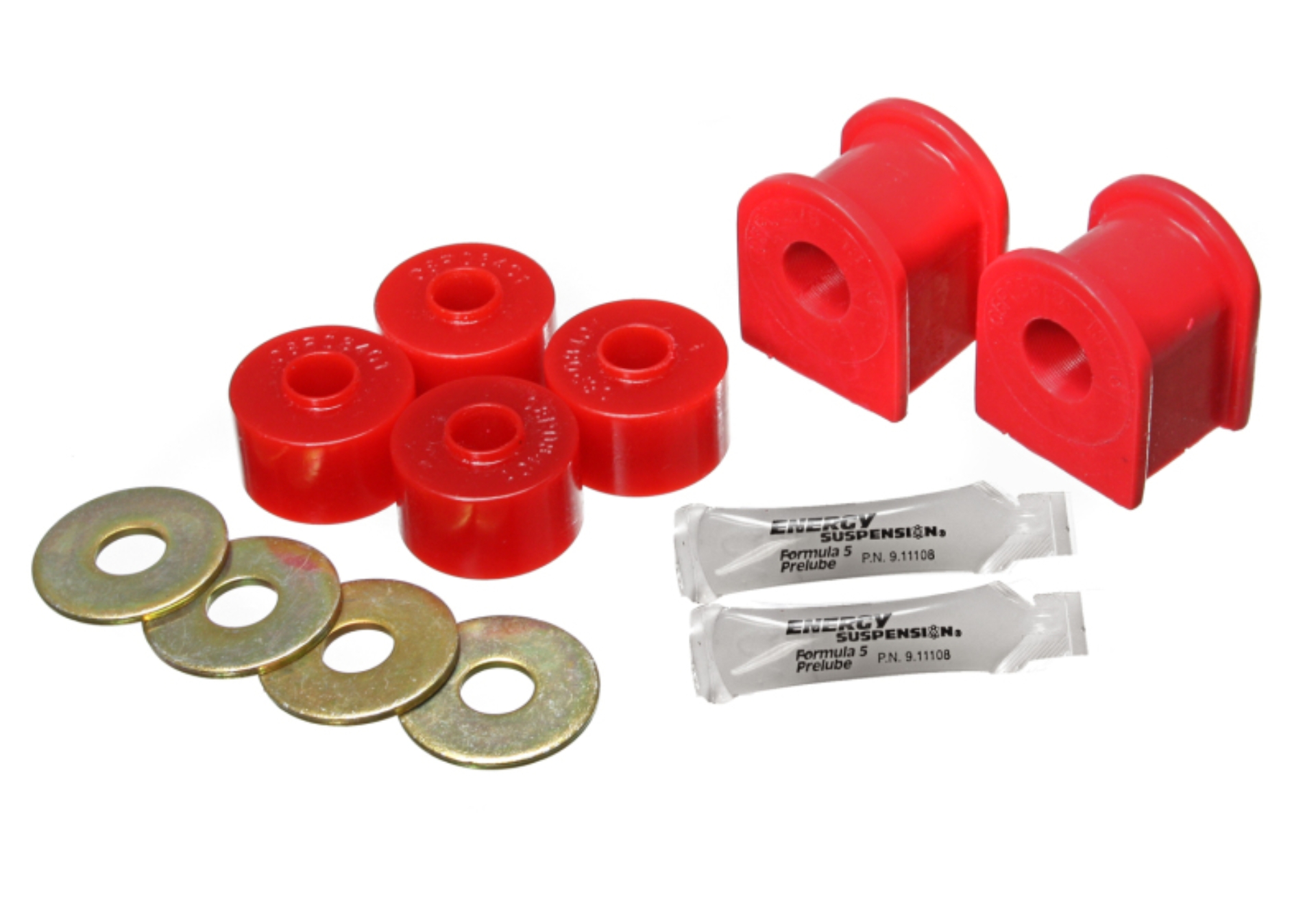 Picture of Energy Suspension ES Sway Bar Bushings-Red Bushing Kits - 4.5196R