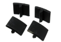 Picture of Energy Suspension 2005-07 Ford F-250/F-350 SD 2/4WD Rear Axle Bump Stop Set - Black