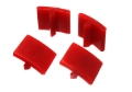 Picture of Energy Suspension 2005-07 Ford F-250/F-350 SD 2/4WD Rear Axle Bump Stop Set - Red