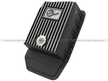 Picture of aFe Power Transmission Pan Black Machined 09-14 Ford 6R80 F-150 Trucks