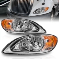 Picture of ANZO 2008-2016 International Prostar Crystal Headlights Chrome Housing