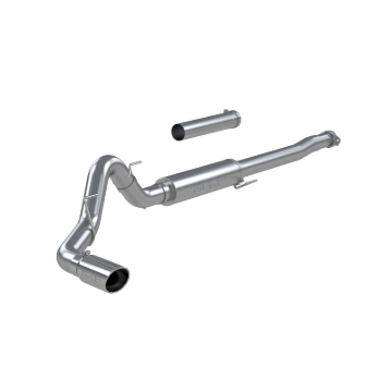 Picture of MBRP 2021+ Ford F150 2.7L/3.5L/5.0L 4in Aluminized Steel Cat-Back - RACE VERSION