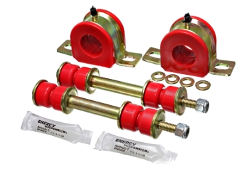 Picture of Energy Suspension 85-89 Ford Astro Van 2WD 1-1/4in Front Sway Bar Bushing Set - Red