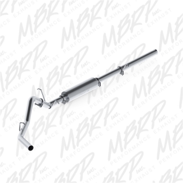 Picture of MBRP 2009-2013 Chev/GMC 1500 4.8/5.3L (excl 8ft bed) Cat Back Single Side AL P Series Exhaust