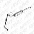 Picture of MBRP 2004-2005 Dodge Ram Hemi 1500 5.7L SC/CC-SB Cat Back Single Side AL P Series Exhaust