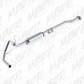 Picture of MBRP 2011-2014 Ford F150 V6 EcoBoost 3in Cat Back Single Side AL P Series Exhaust