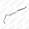 Picture of MBRP 2003-2007 Chev/GMC 1500 Classic 4.8/5.3L EC/CC-SB Cat Back Single Side AL P Series Exhaust