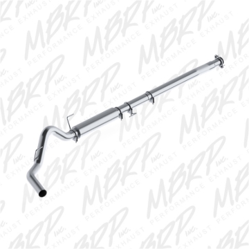 Picture of MBRP 2011-2014 Ford F-150 3.5L V6 EcoBoost 4in Cat Back Single Side AL P Series Exhaust