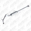 Picture of MBRP 2005-2013 Toyota Tacoma 4.0L EC/CC Cat Back Single Exit AL P Series Exhaust