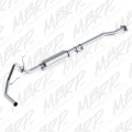 Picture of MBRP 2011-2014 Ford F150 V6 EcoBoost 3in Cat Back Single Side AL P Series Exhaust