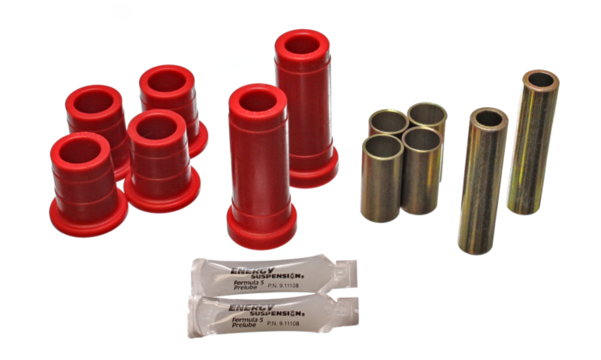 Picture of Energy Suspension 72-78 Ford Red Front End Control Arm Bushing Set