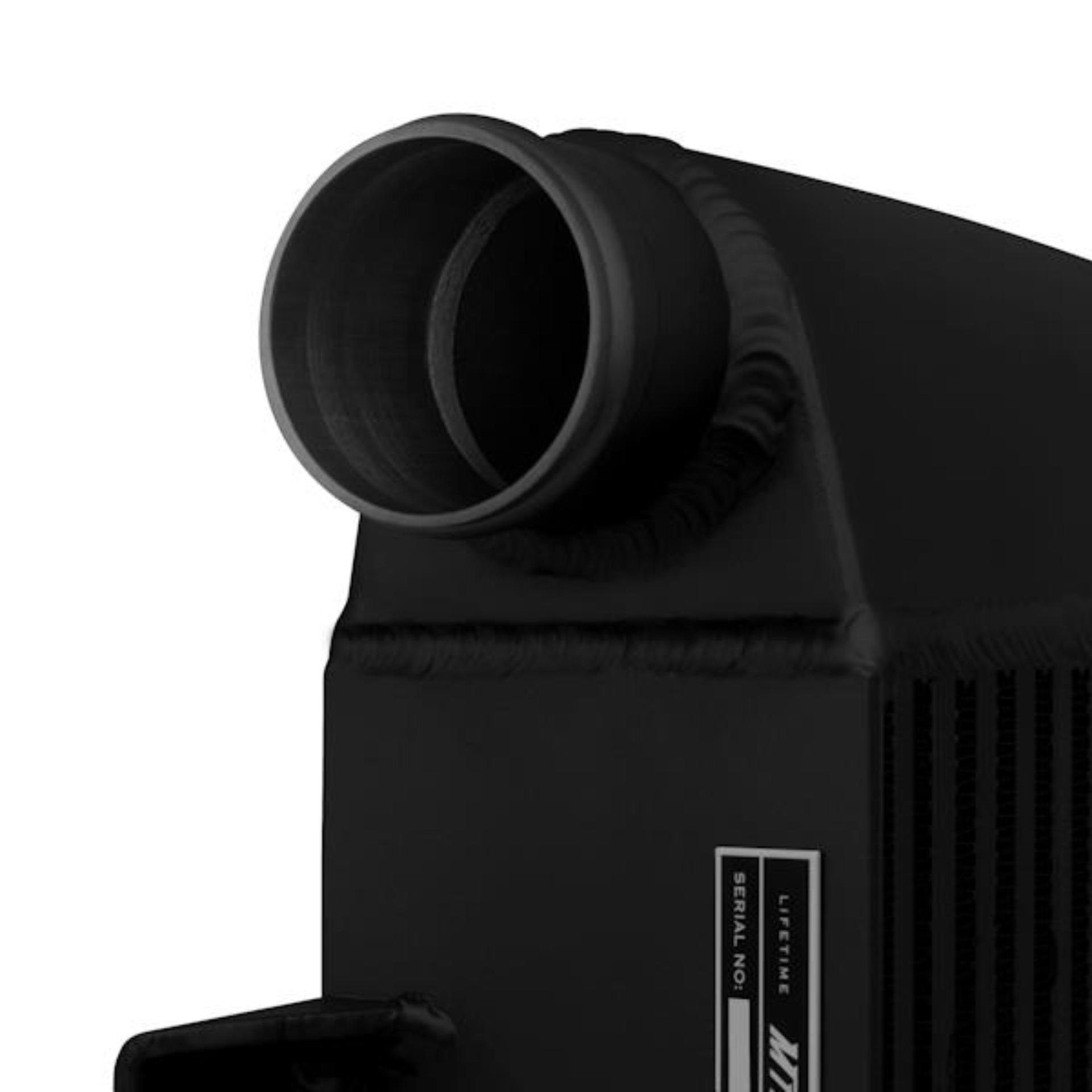 Picture of Mishimoto Subaru 02-07 WRX/04-07 STi Top-Mount Intercooler Kit - Powder Coated Black & Black Hoses
