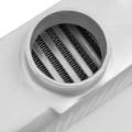 Picture of Mishimoto Subaru 02-07 WRX/04-07 STi Top-Mount Intercooler Kit - Powder Coated Silver & Blue Hoses