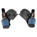 Picture of Injen 13 Infiniti FX37 3.7L V6 Twin Black Short Ram Intake w/MR Tech