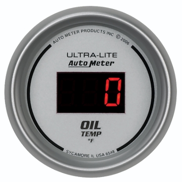 Picture of Autometer Ultra-Lite 52MM 0-340 Deg F Digital Oil Temperature