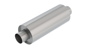 Picture of Borla XR-1 Multi-Core 4in Ctr-Ctr Round 16in x 6.25in Rotary Engine Equipped Racing Muffler