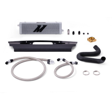 Picture of Mishimoto 2015+ Ford Mustang GT Thermostatic Oil Cooler Kit - Silver