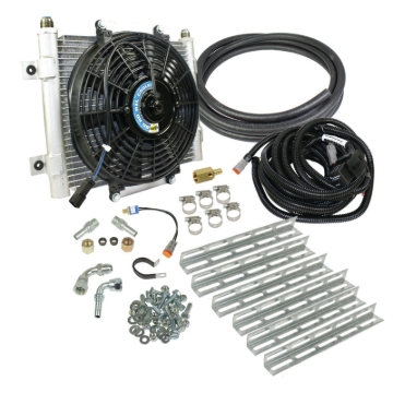 Picture of BD Diesel Xtruded Trans Oil Cooler - 3/8 inch Cooler Lines