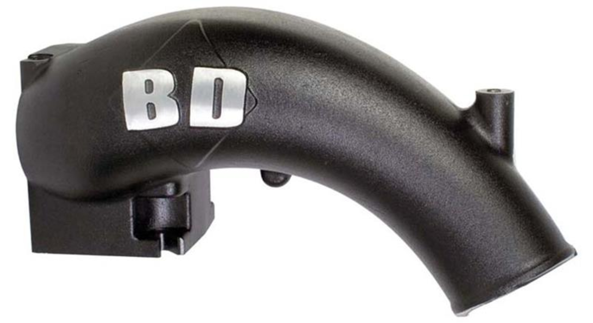 Picture of BD Diesel X-Flow Power Intake Elbow (Black) - Dodge 1998-2002 5.9L 24-valve